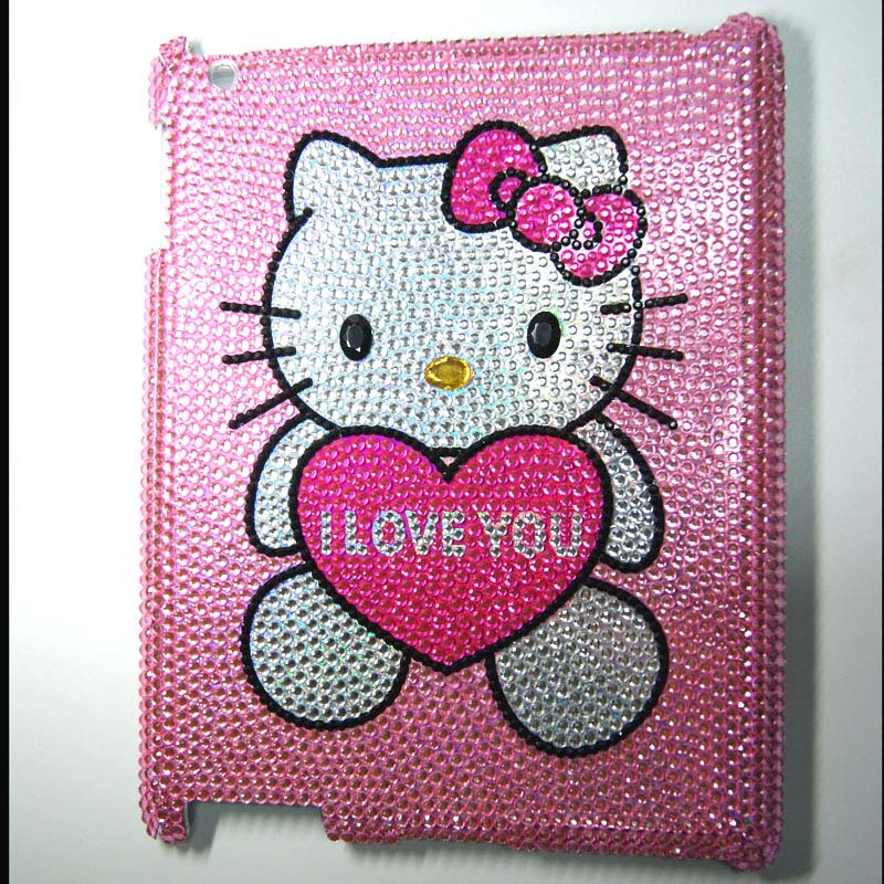 Hot Sale Hello Kitty Crystal Case