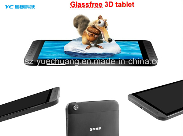 Quality 5.5'' Naked Eye 3D TV Cellphone with Eight Core